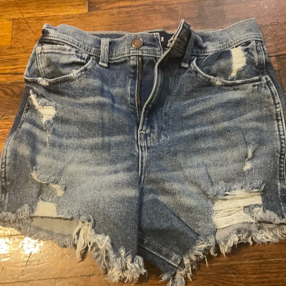 Demin hollister shorts